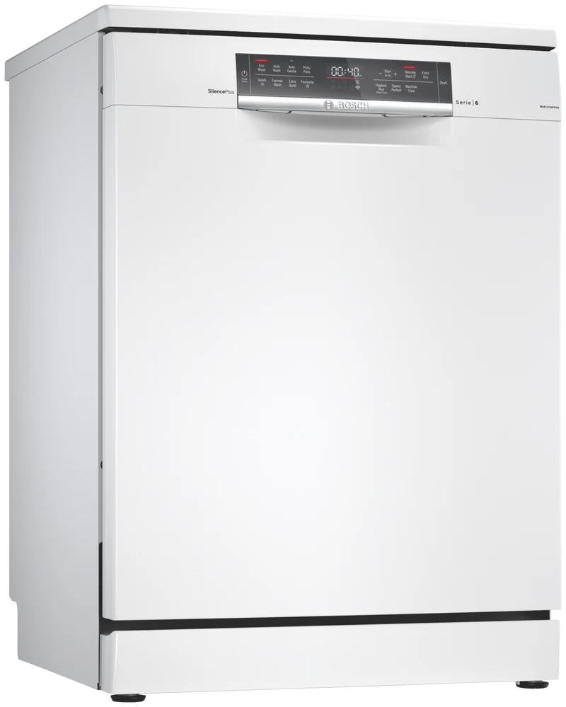 Bosch Series 6 60cm Freestanding Dishwasher (White)