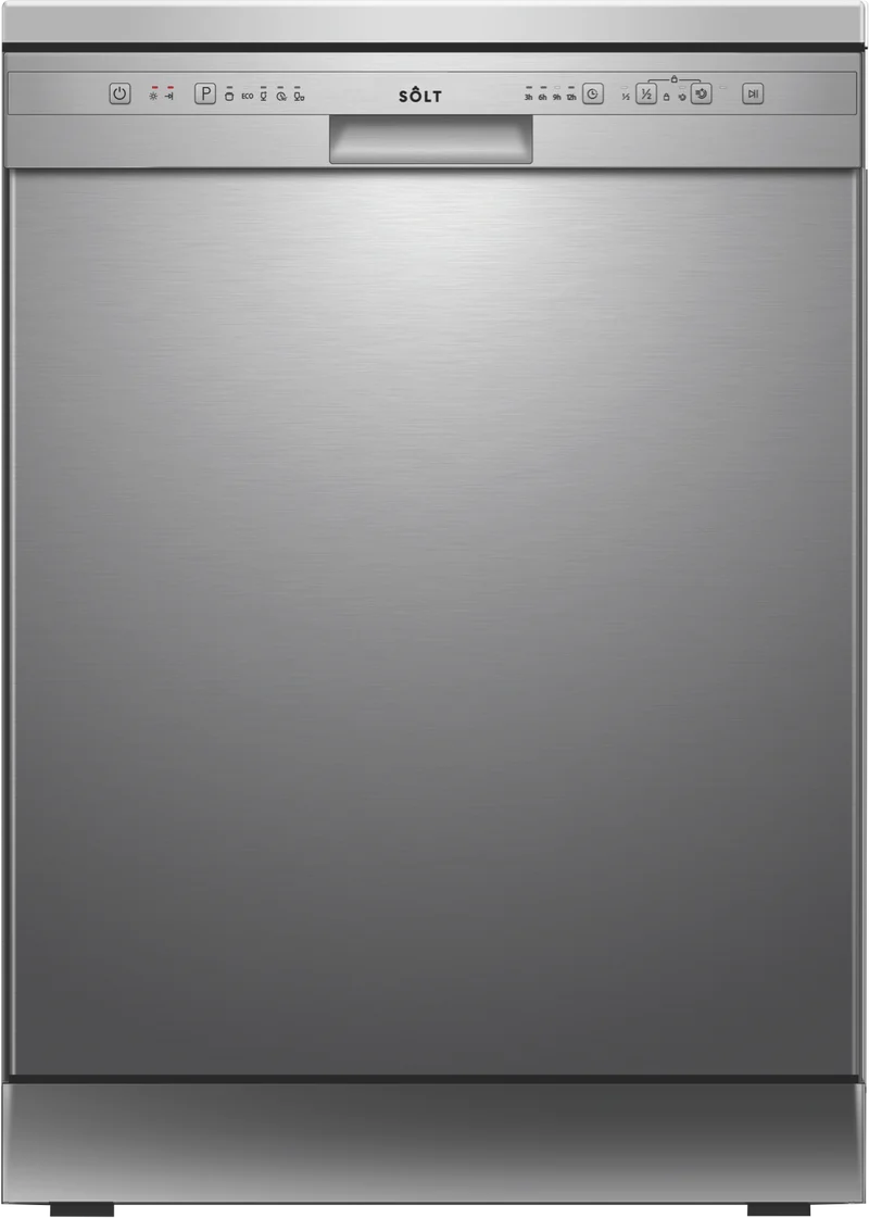 Solt 60cm Freestanding Dishwasher, Stainless Steel