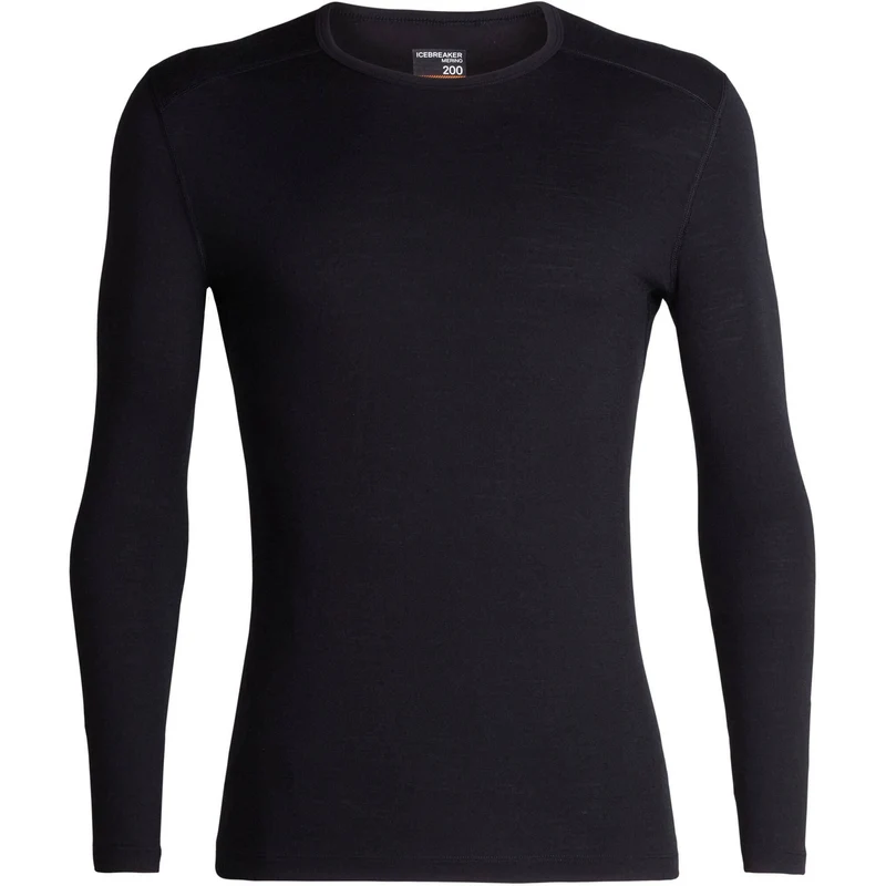ICEBREAKER Herren Funktionsshirt 200 Oasis LS Crewe Merinowolle