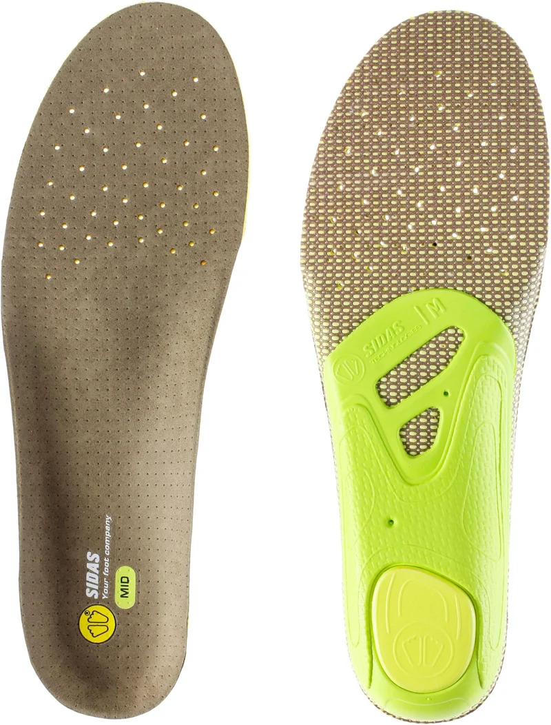SIDAS 3FEET OUTDOOR MID Einlegesohlen für mittelhohe Fußgewölbe