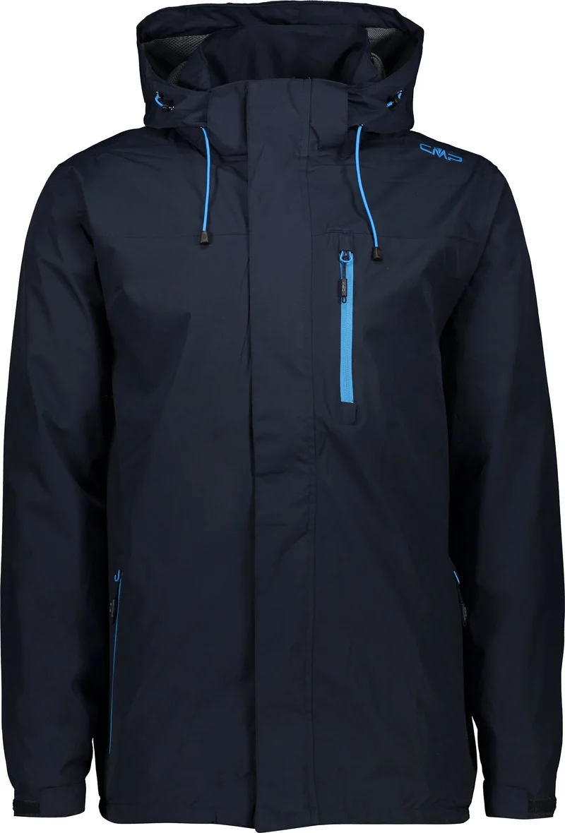 CMP Herren Regenjacke Zip Hood mit Belüftung