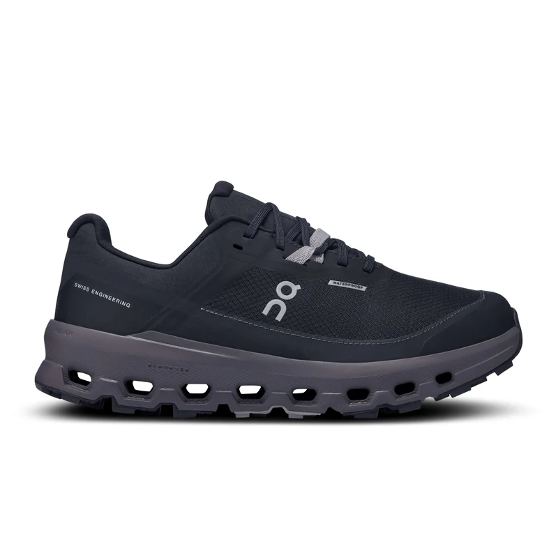 ON Cloudvista 2 Waterproof Damen Laufschuhe Schwarz