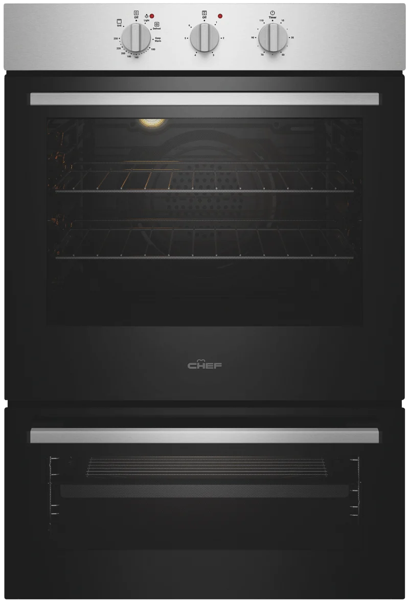 Chef 60cm Multifunction Oven, Stainless Steel
