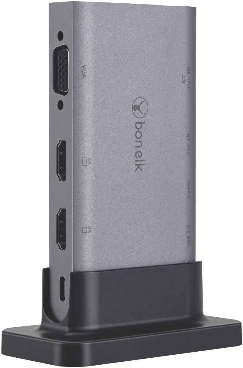 Bonelk Desktop 9-in-1 USB-C Multiport Hub
