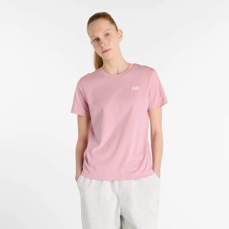 NEW BALANCE Womens Lifestyle S/S Top – Sportmode Damen