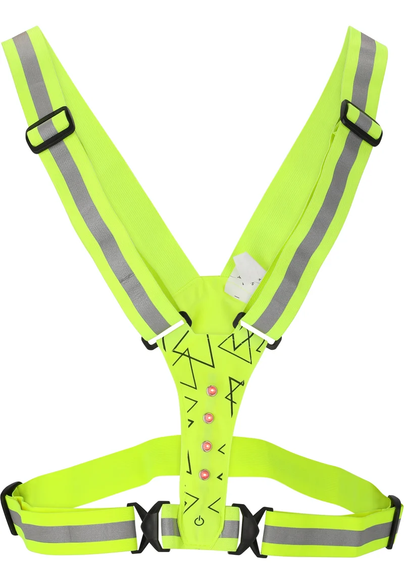 ENDURANCE Reflektierender Cross Belt mit LED