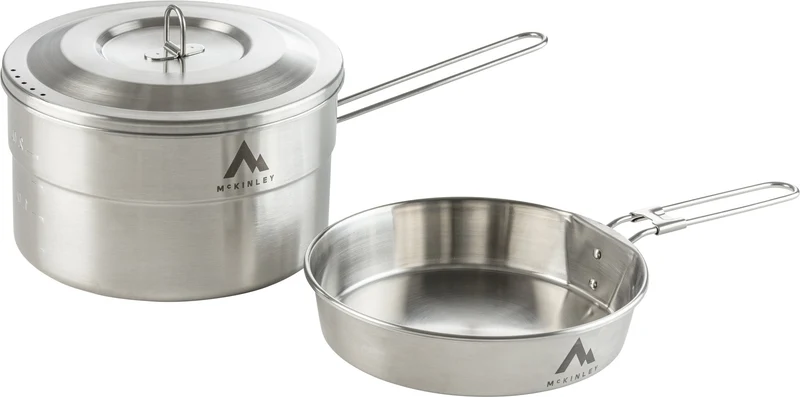 MCKINLEY Kochgeschirr SET MCK220 Edelstahl 3-teilig