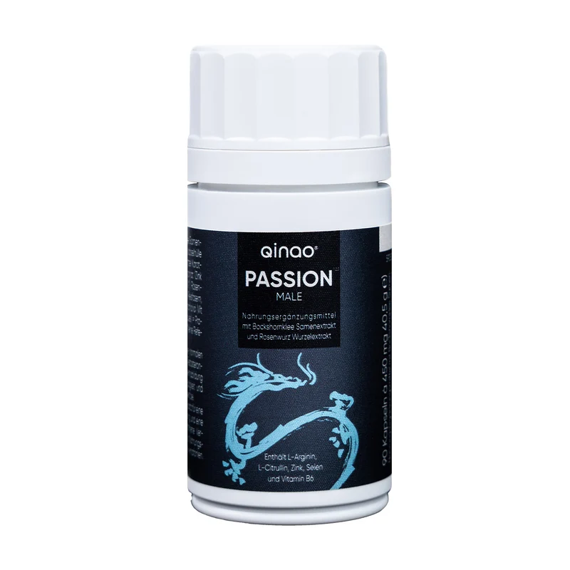 Nahrungsergänzungsmittel PASSION MALE - 2er-Set (2x 90 Kapseln)
