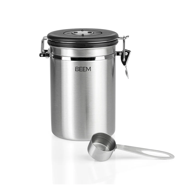 KAFFEEDOSE Vorratsdose mit Dosierlöffel - 1,9 l