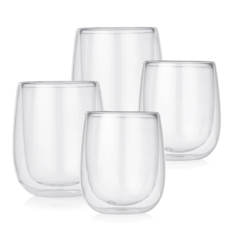 Thermoglas Set 4-tlg. - je 2x Cappuccino & Latte Macchiato