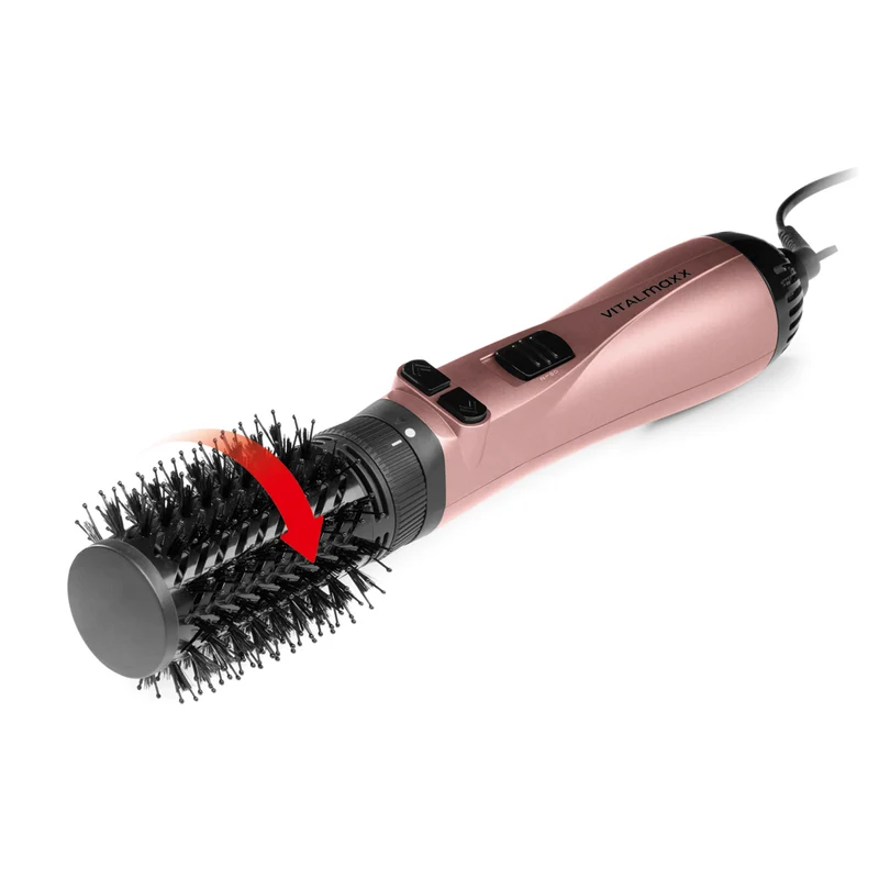 Stylingbürste mit 3 Aufsätzen - anthrazit/rosegold