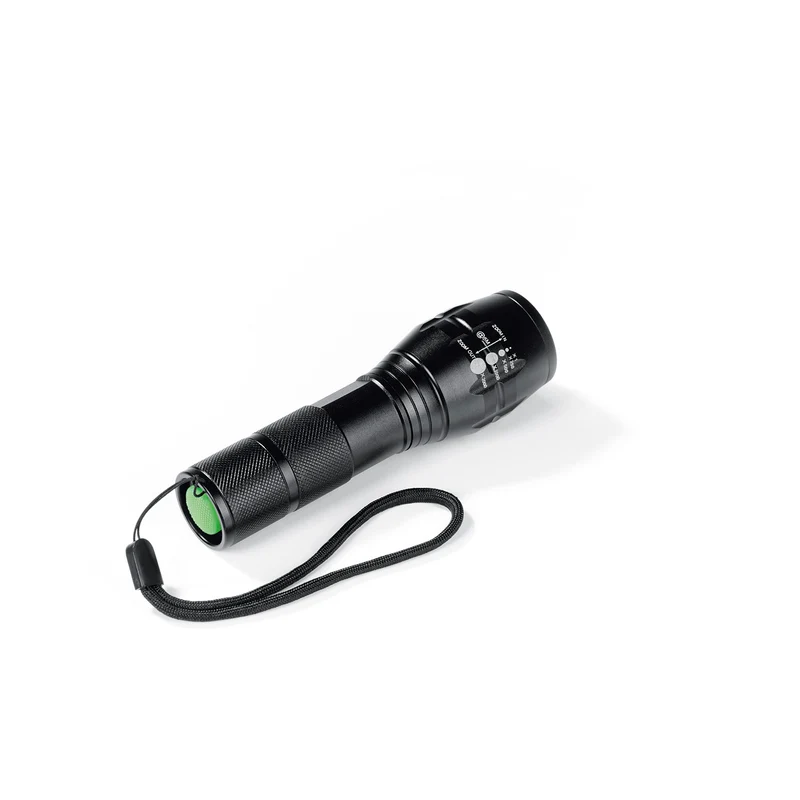 Security Funktions-Taschenlampe 4,5V in Schwarz
