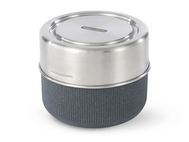 BLACK+BLUM LUNCHSCHALE mit Glas- & Silikondeckel