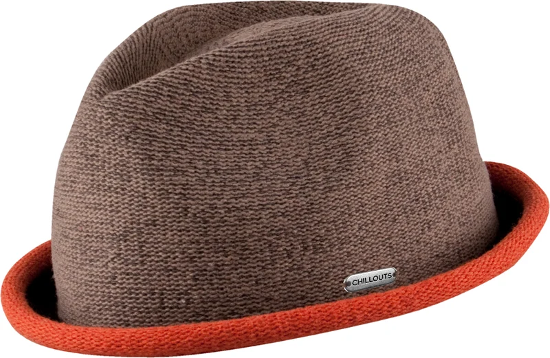 CHILLOUTS Boston Herren Cap Braun/Orange