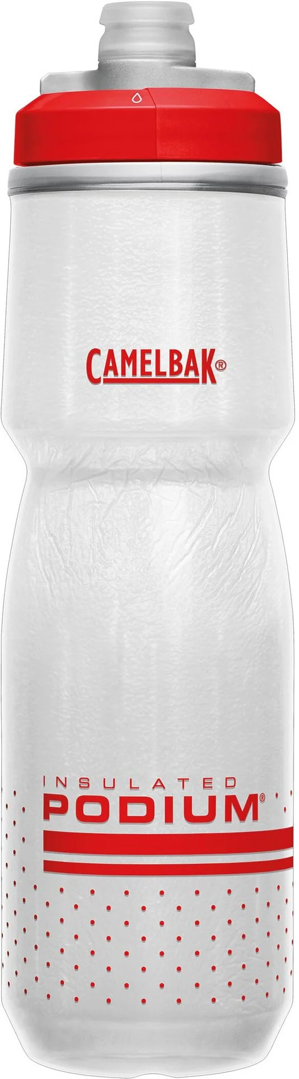 CAMELBAK Podium Chill Trinkflasche 710 ml Rot/Weiß