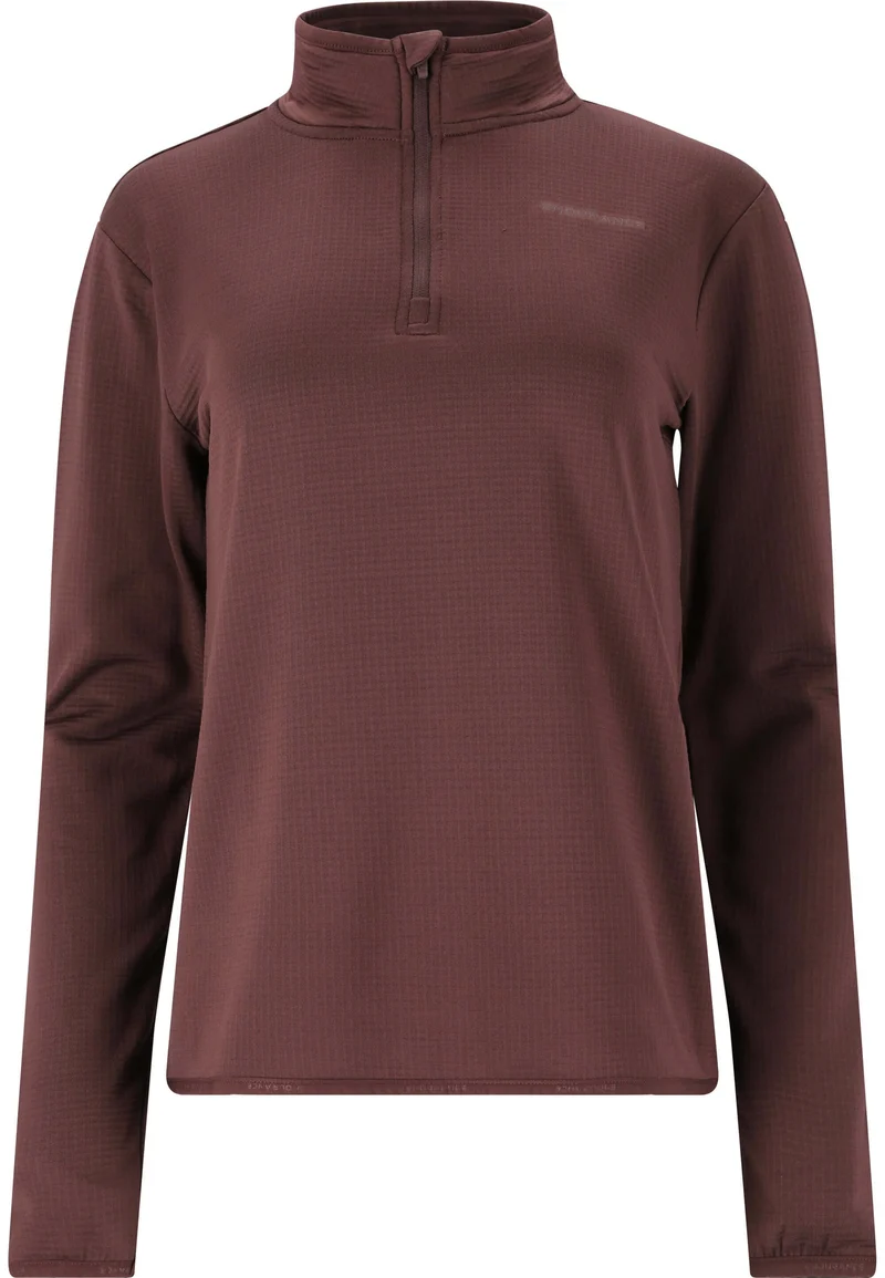 ENDURANCE Vironic W Waffle Melange Loose Fit Shirt