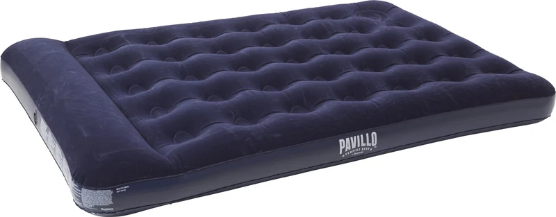 MCKINLEY Luftbett Double Velour mit integrierter Pumpe