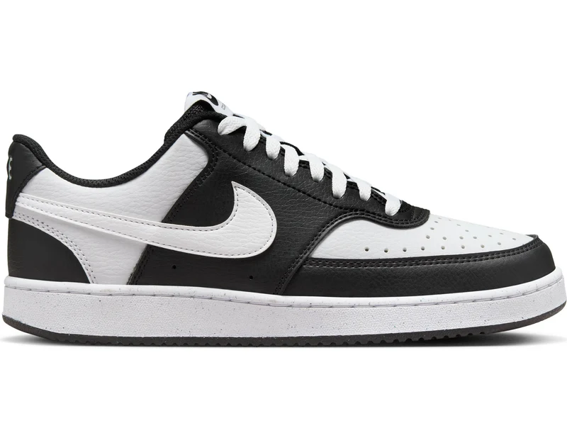 NIKE W Court Vision Lo NN Sneaker Schwarz-Weiß
