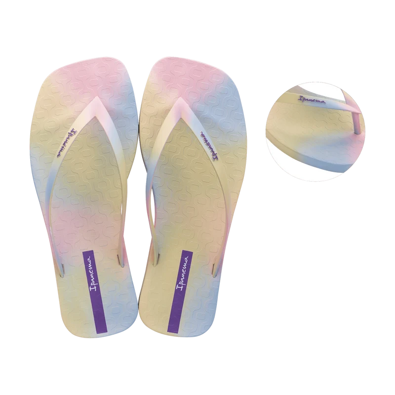 IPANEMA FEVER PRINT Flip Flops mit pastellfarbenem Design
