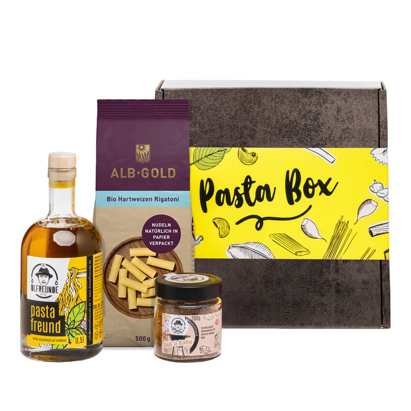Ölfreunde Geschenkset Pastabox