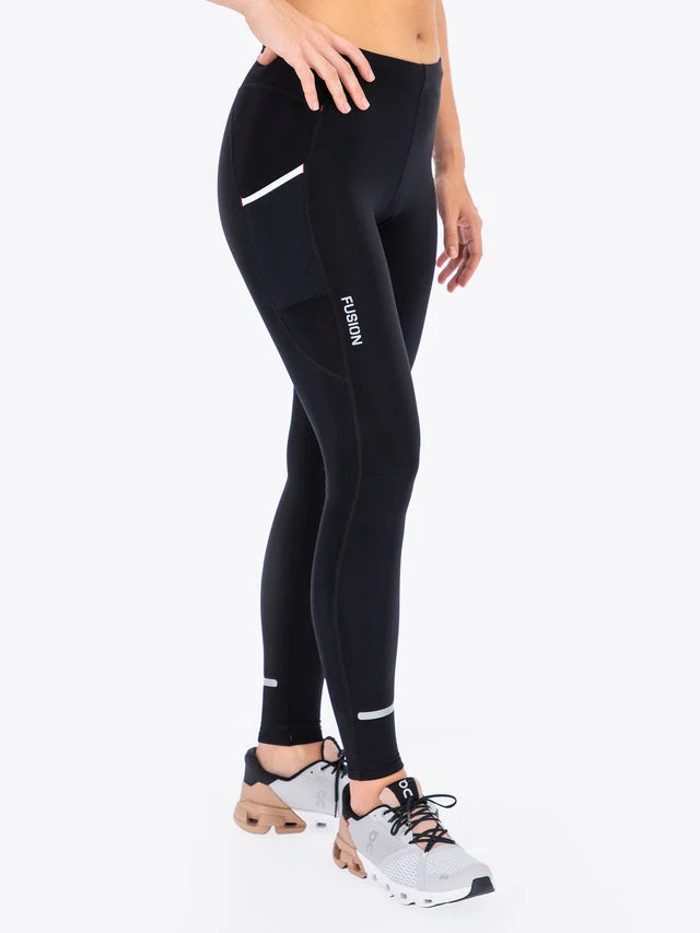 FUSION Hot Long Tights – Unisex Laufhose mit Wärme
