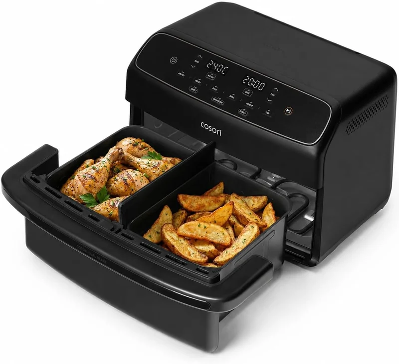COSORI Dual Blaze TwinFry™ Compact 8,6L Heißluftfritteuse