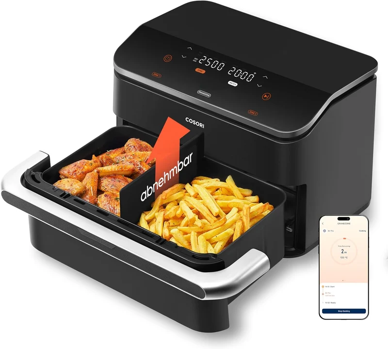 COSORI Dual Blaze Twinfry™ 10-Liter Heißluftfritteuse