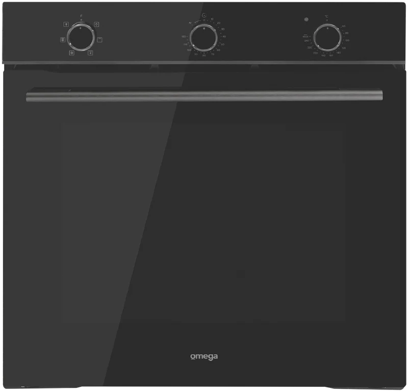 Omega 60cm 6 Function Electric Oven Midnight