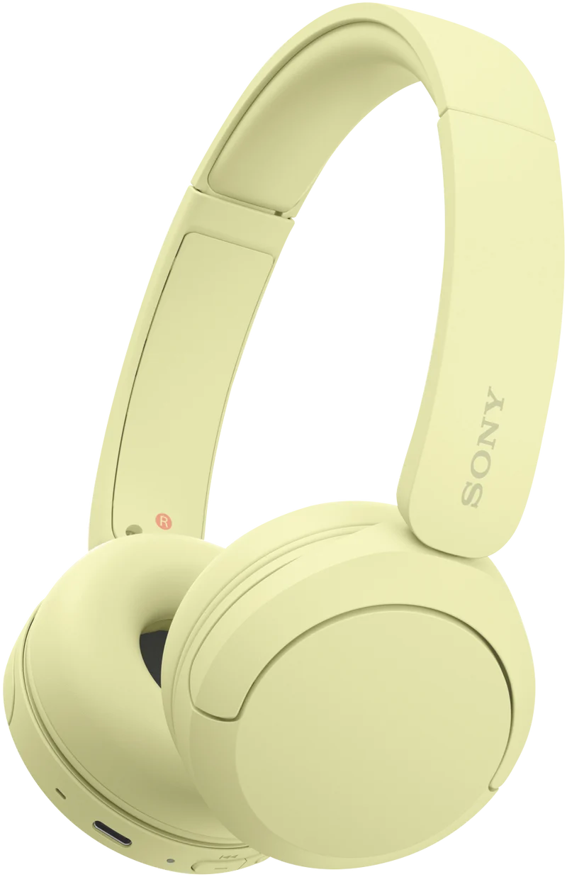 Sony Wireless Headphones - Yellow