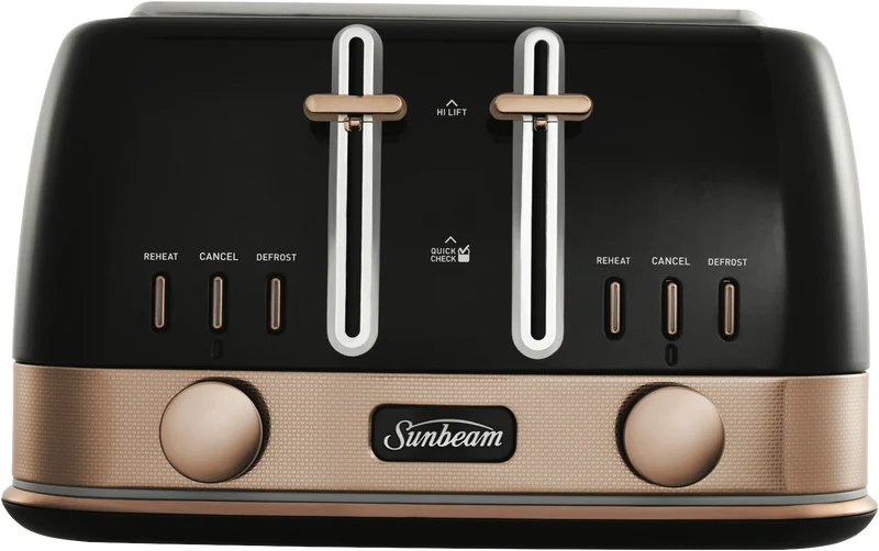 Sunbeam 4-Slice New York Toaster Black/Bronze