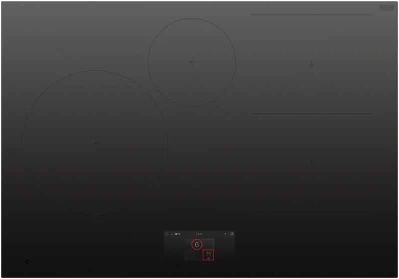 Fisher & Paykel 76cm Series 9 4 Zone Induction Cooktop with SmartZone
