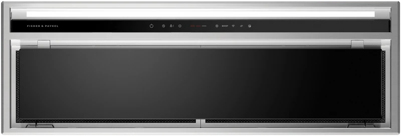 Fisher & Paykel 90cm Series 7 Integrated Insert Wall Rangehood with External Motor