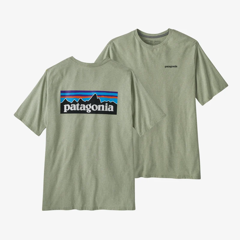PATAGONIA M's P-6 Logo Responsibili-Tee Recyclingmaterial