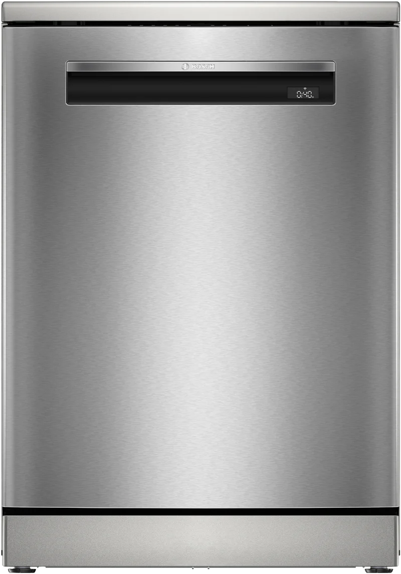Bosch Series 4 Flat Door Freestanding Dishwasher - Brushed Steel