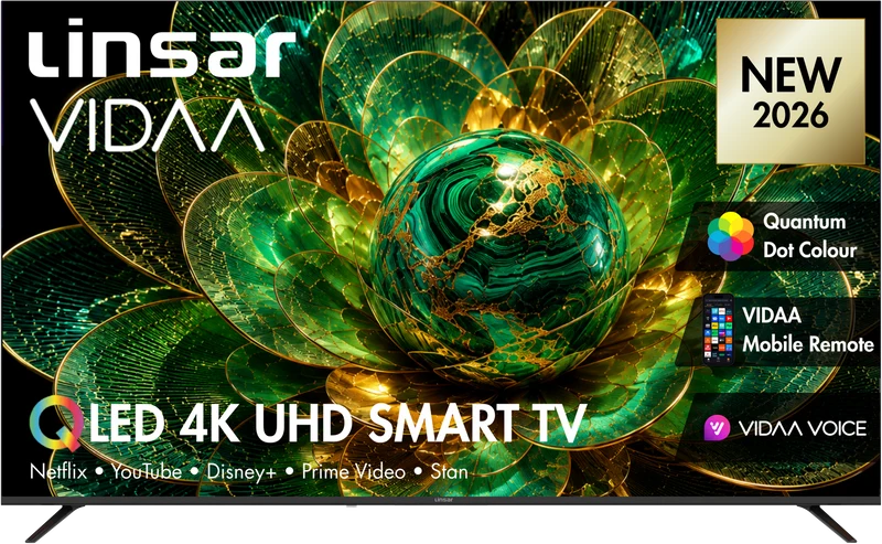 Linsar 65" QLED 4K Ultra HD TV 2026