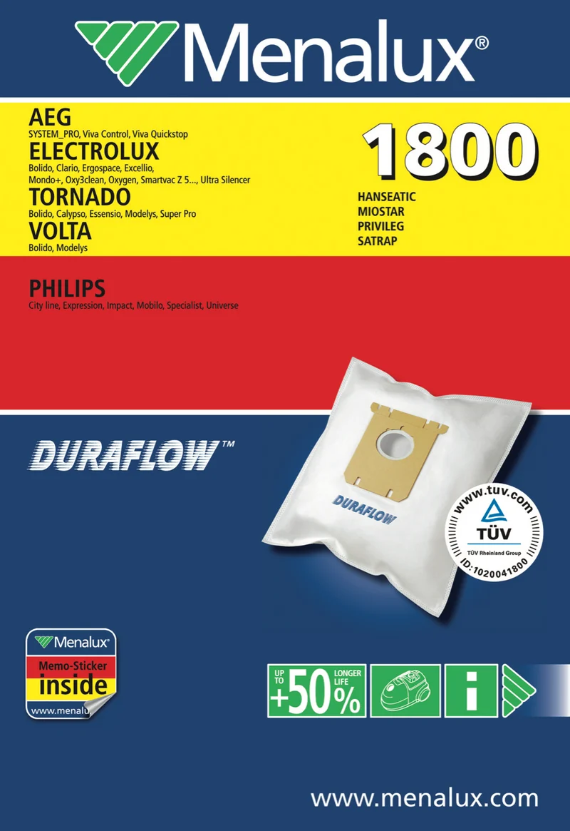 Electrolux Vacuum Bags 5 Pack