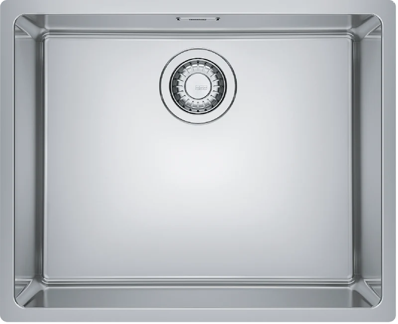 Franke Maris Single 500mm Bowl 3 Way Install Stainless Steel Sink