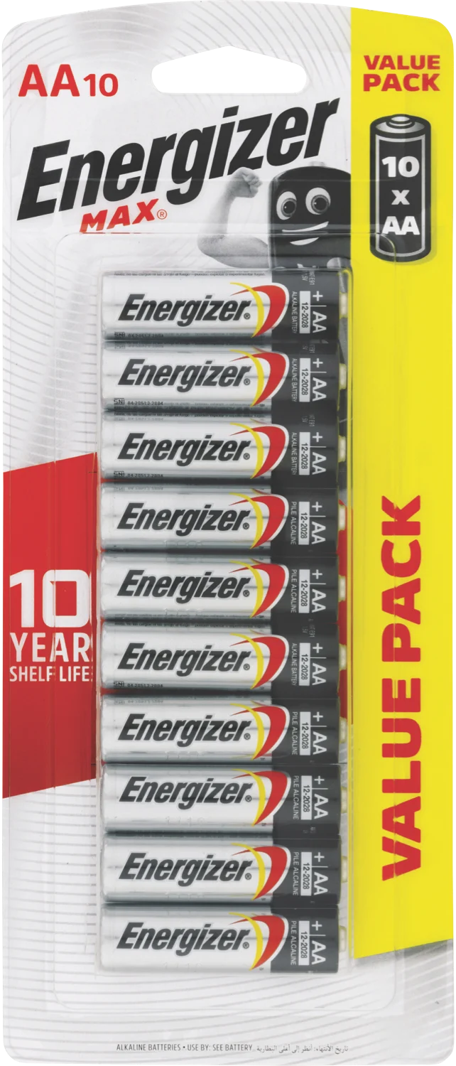 Energizer Max AA Batteries (10 Pack)