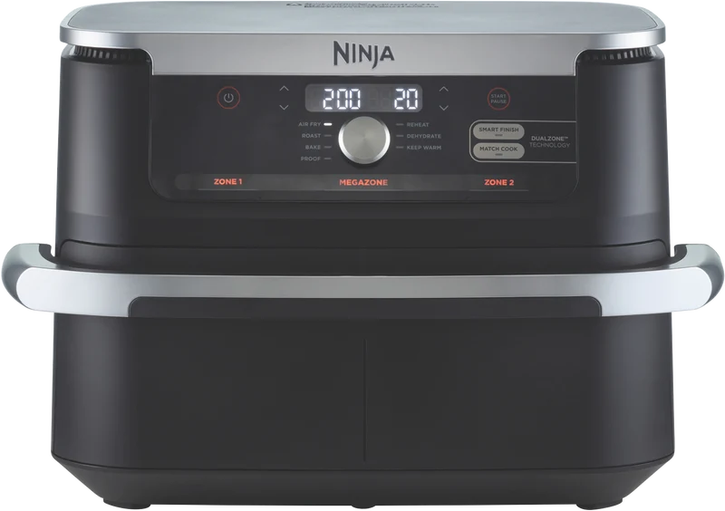 Ninja XXXL Flexi Drawer Air Fryer, Silver Black