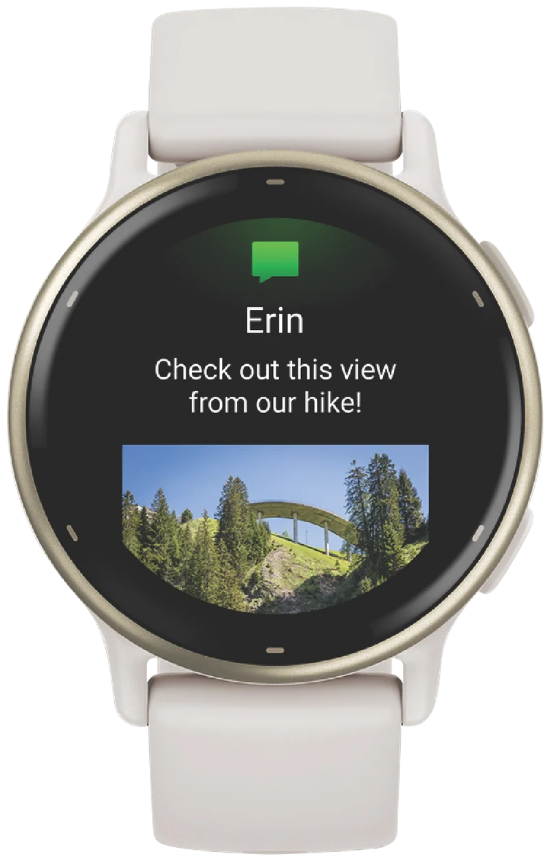 Garmin Vivoactive 5 - Ivory/Cream Gold