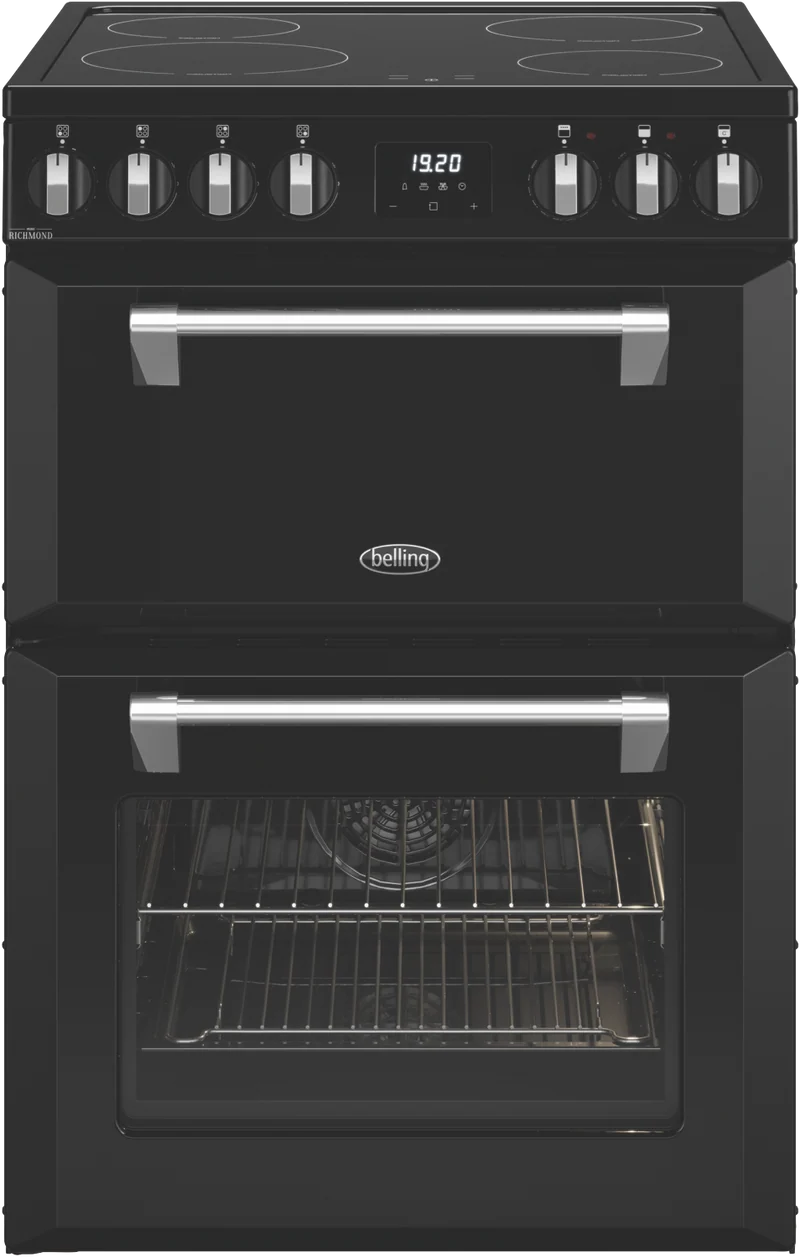 Belling Mini Richmond 60cm Induction Upright Cooker - Black