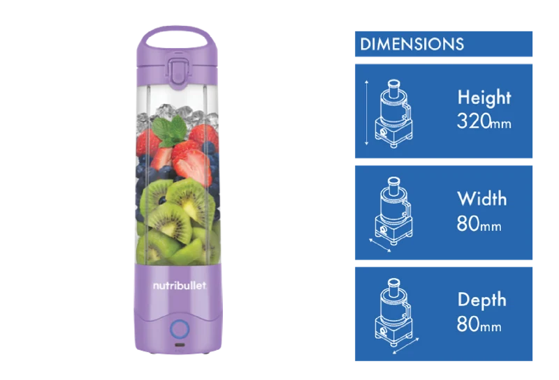 NUTRIBULLET Portable Blender - Lilac