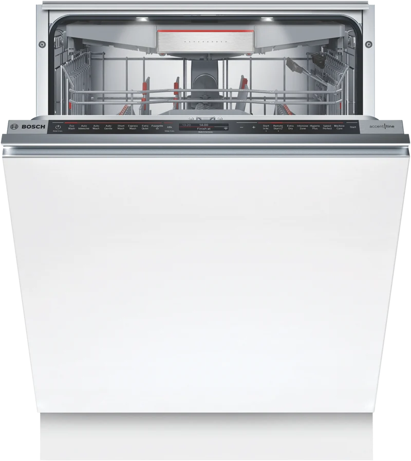 Bosch Series 8 60cm Fully Integrated Dishwasher, Tall Tub
