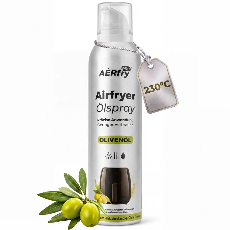 AÉRfryPRO® Airfryer Ölspray, Avocadoöl ohne Treibgas 200 ml
