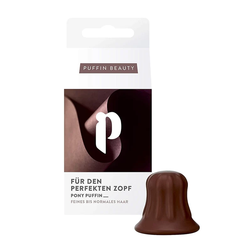 Haarstütze chocolate 3,5cm braun