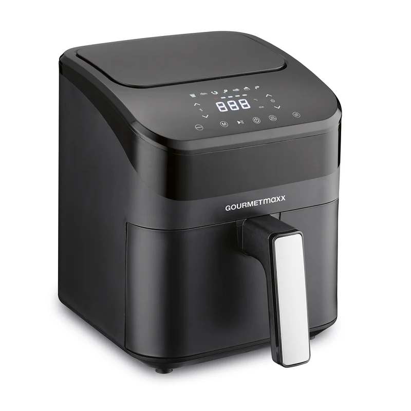 GOURMETmaxx Heißluft-Fritteuse Digital 4l 1400W schwarz
