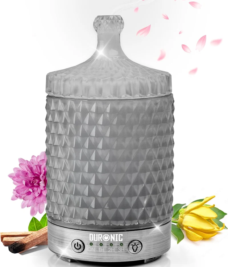 Duronic AD33 Aroma Diffuser, 100 ml Wassertank, Diffusor für ätherische Öle
