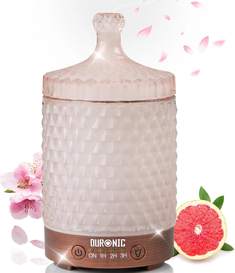 Duronic AD32 Aroma Diffuser, 100 ml Wassertank, Diffusor für ätherische Öle