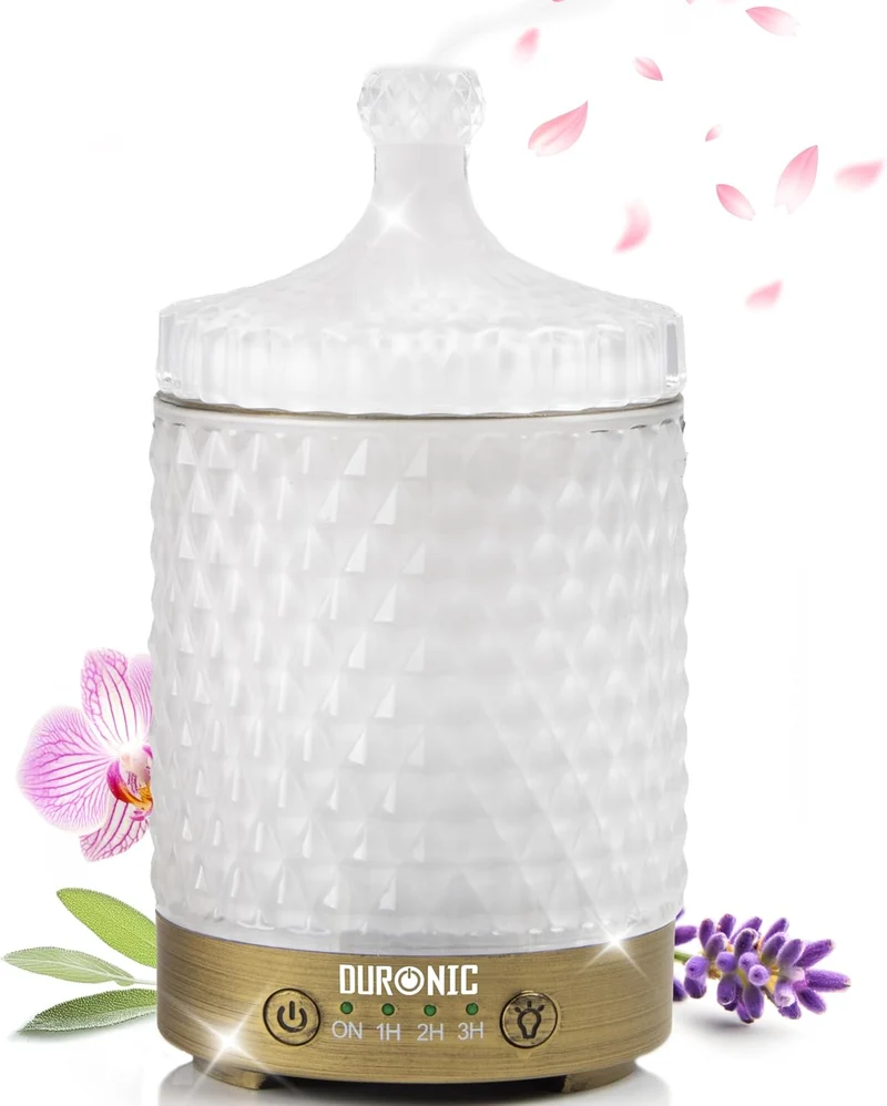 Duronic AD31 Aroma Diffuser, 100 ml Wassertank, Diffusor für ätherische Öle