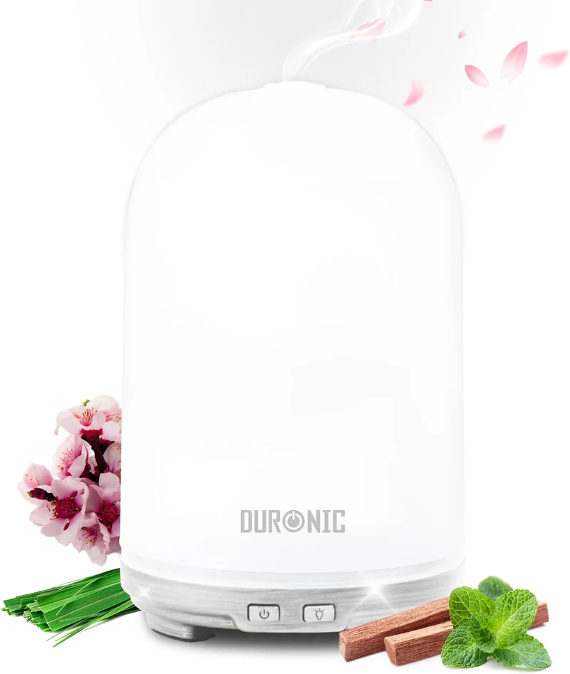 Duronic AD13 Aroma Diffuser, 100 ml Wassertank, Diffusor für ätherische Öle